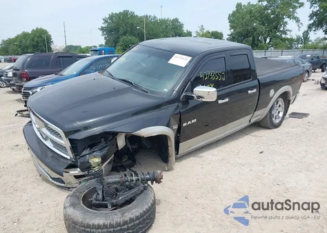 2010 Dodge Ram 1500 Laramie from USA, damaged, VIN 1D7RV1GTXAS146822